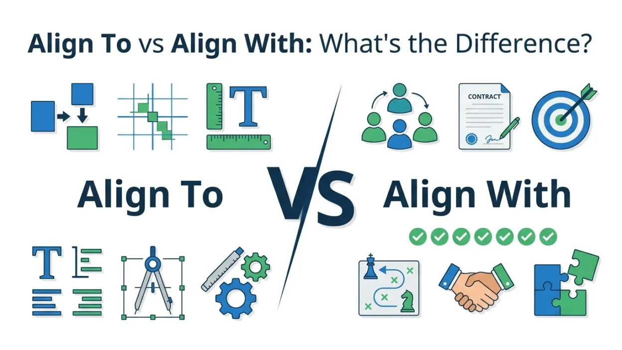 Align To vs Align With