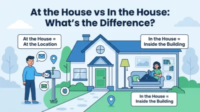 At the House vs In the House