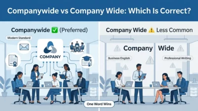 Companywide vs Company Wide