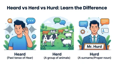 Heard vs Herd vs Hurd
