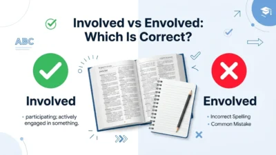 Involved vs Envolved