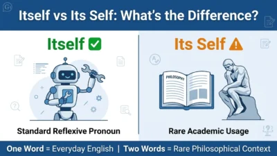 Itself vs Its Self