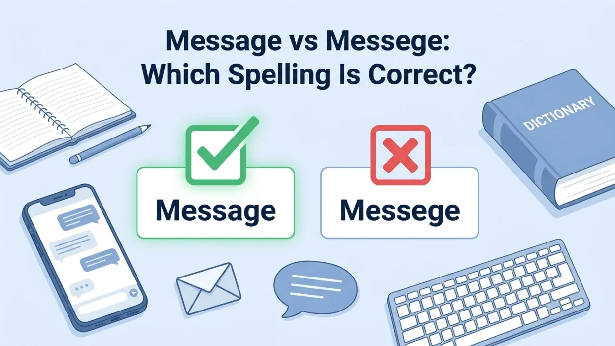 Message vs Messege