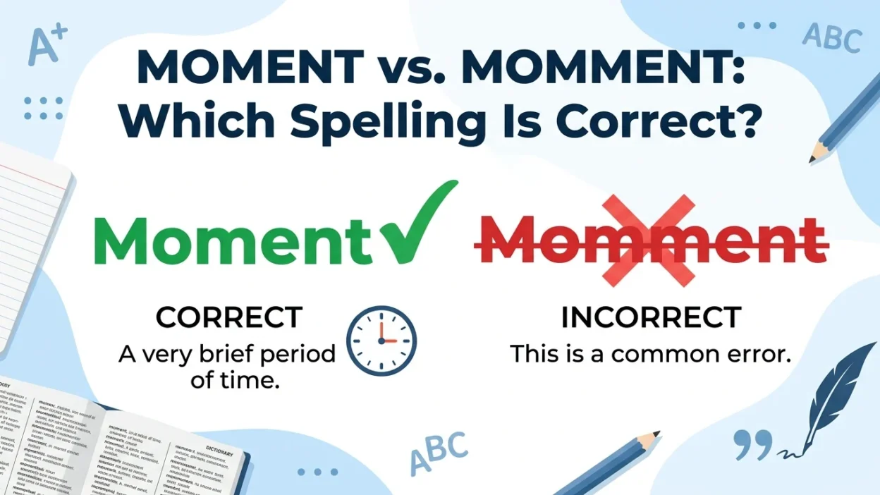 Moment vs. Momment