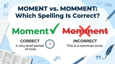Moment vs. Momment