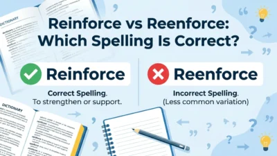 Reinforce vs Reenforce
