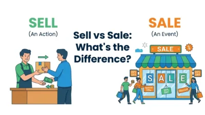 Sell vs Sale