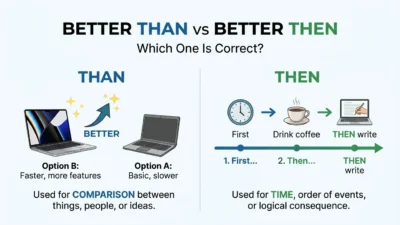 Better Than vs Better Then