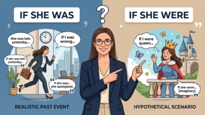 If She Was vs If She Were
