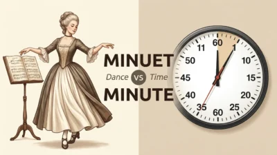 Minuet vs Minute