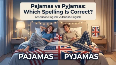 Pajamas vs Pyjamas