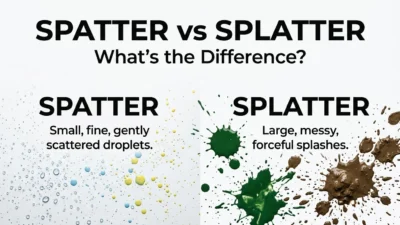Spatter vs Splatter