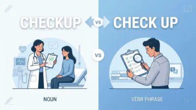 Checkup vs Check Up