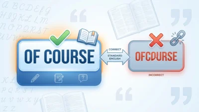 Of Course vs Ofcourse