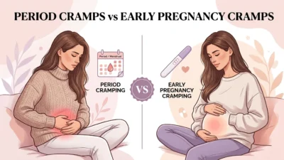 Period Cramps vs Early Pregnancy Cramps