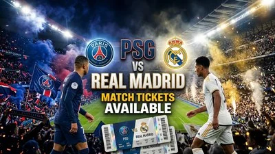 PSG vs Real Madrid Tickets