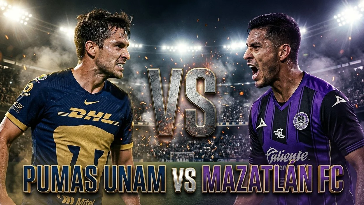 Pumas UNAM vs Mazatlán