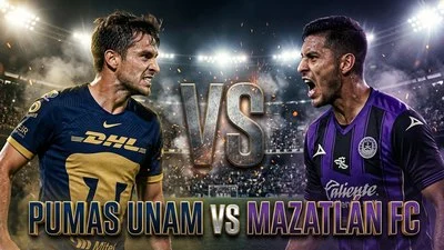Pumas UNAM vs Mazatlán
