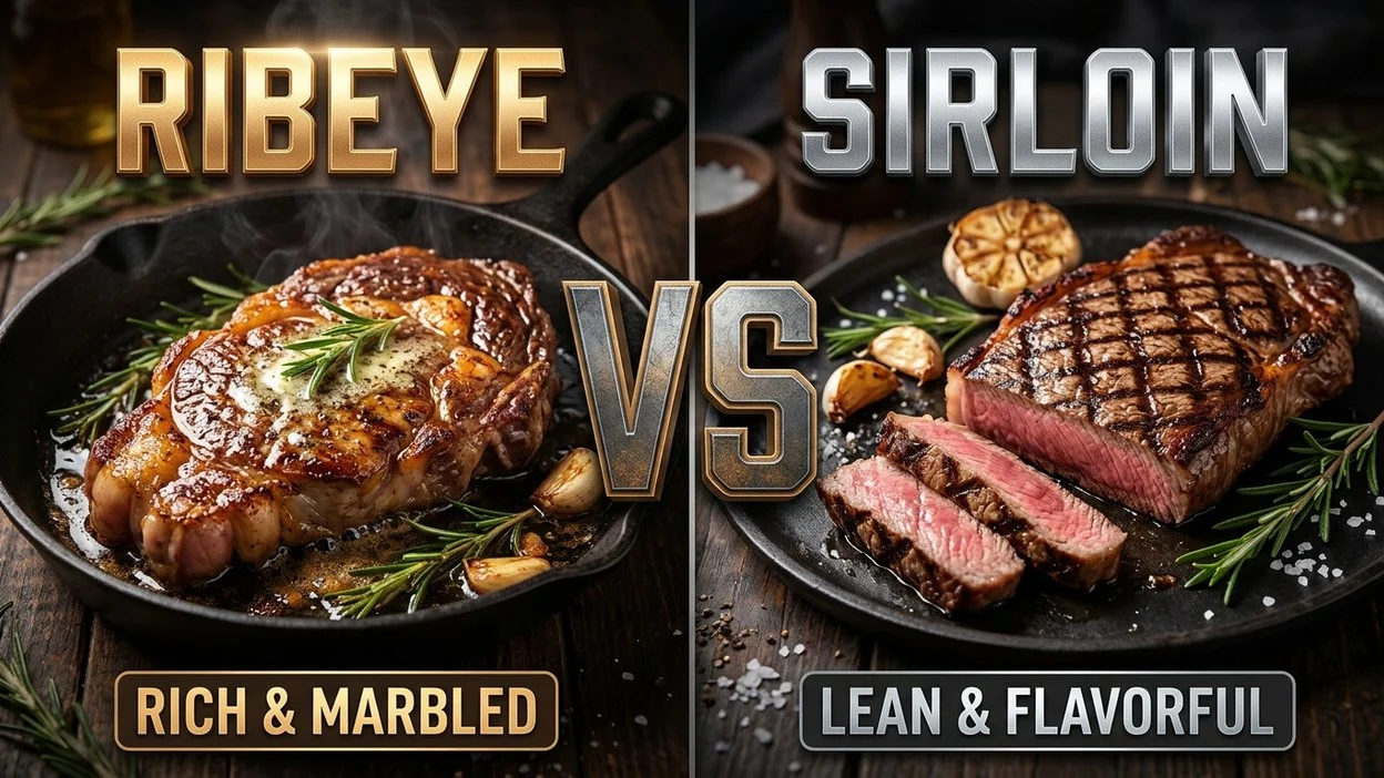 Ribeye vs Sirloin